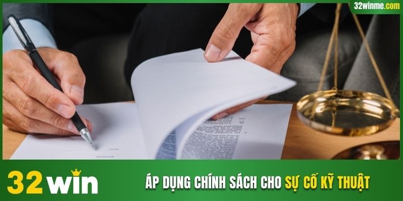 Áp dụng chính sách cho sự cố kỹ thuật